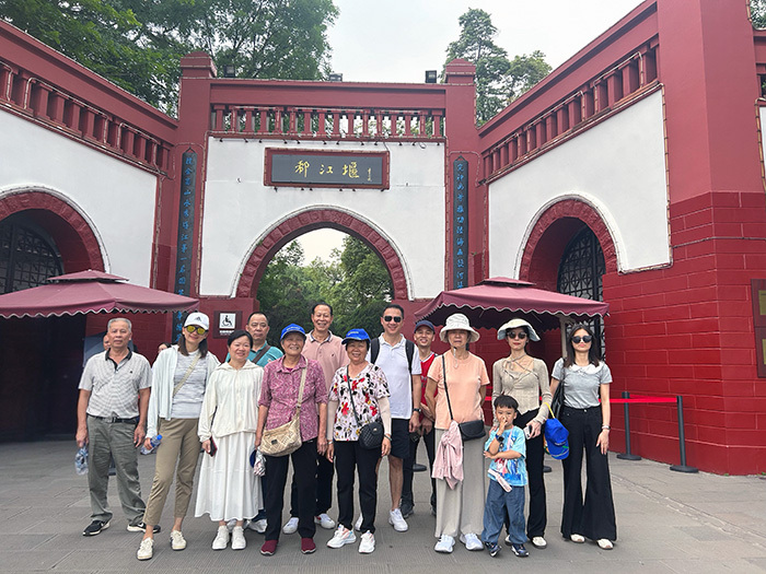 都江堰合照